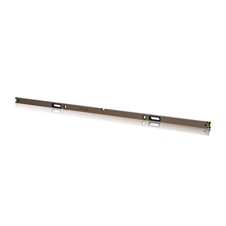 Spec Ops 96in Box Beam Level, Tourniquet Bungee System, 33% Larger Block Vials, Aluminum SPEC-LEVEL96