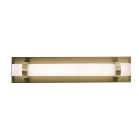 Afx Miami - LED Vanity - 18in - Light Antique Brass MIAV1804LAJUDLB
