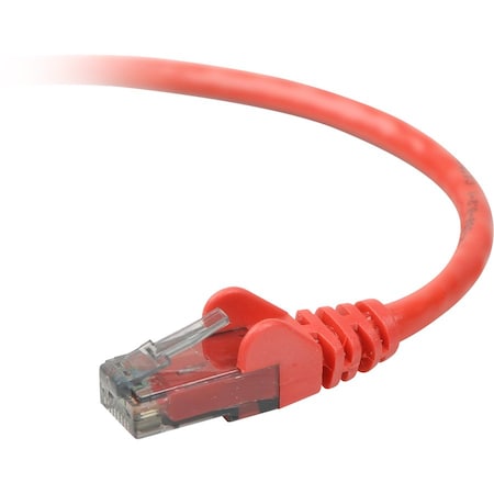 Belkin 30Ft Cat6 Snagless Patch Cable, Utp, Red Pvc Jacket, 23Awg, 50 A3L980-30-RED-S