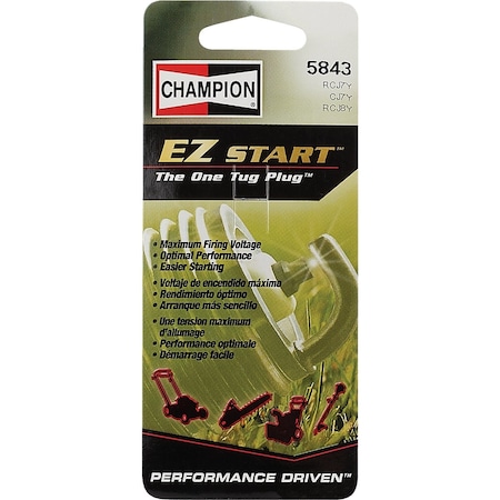 Champion CJ8 Eco Clean Spark Plug 843ECO