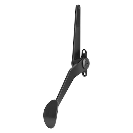 Lokar XSPO-6070 Steel Spoon Throttle Pedal - Black LOKXSPO-6070