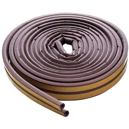 M-D Building Products Weatherstrip Tape, 1132 in W, 17 ft L, EPDM Rubber, Brown 63602