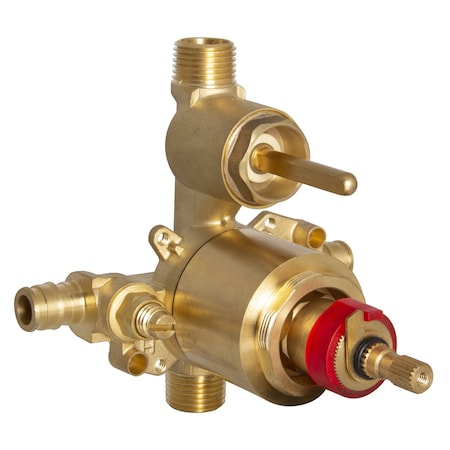 Speakman Thermostatic Diverter Shower Valve with PEX F1960 Cold Expansion Inlet Connections CPV-T2-DV-PXE