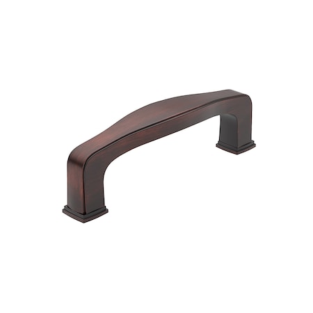 Richelieu Charlemagne Collection 3 in (76.2 mm) Center-to-Center Brushed Oil-Rubbed Bronze Transitional Cabinet Pull BP81076BORB