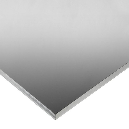 Zoro Select Silver Polycarbonate Sheet 4 ft L x 24 in W x 0.125 in Thick BULK-PS-PCM-12