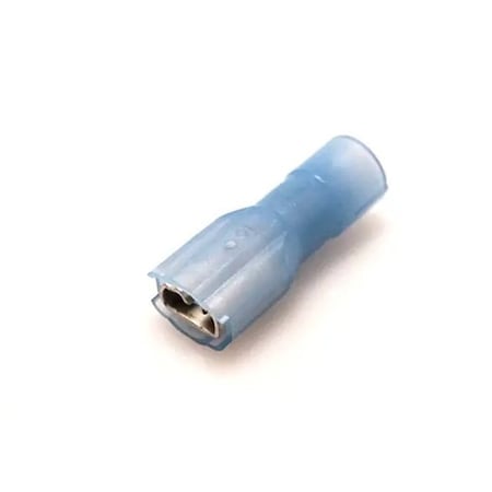 Nichifu Fully Insulated Disconnect Terminals, Female, AWG 14 TMEN 480520-FA-BCL