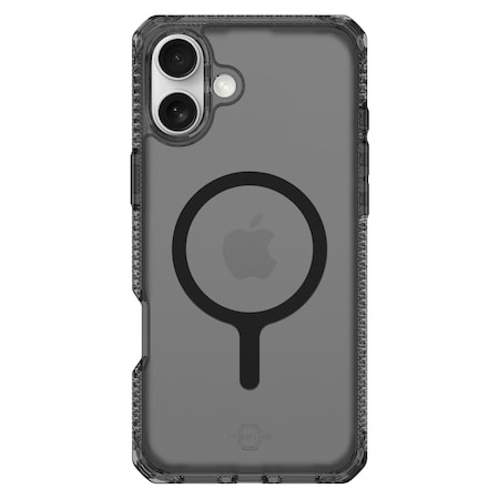 Itskins Hybrid_r Vapor Magsafe Case For Apple Iphone 16, Smoke AP6N-HBVAR-SMOK