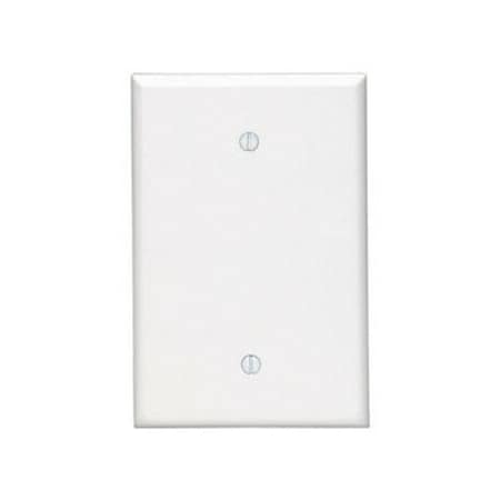 Leviton Blank Wallplate, Oversized, Gang 1, Brown 85114