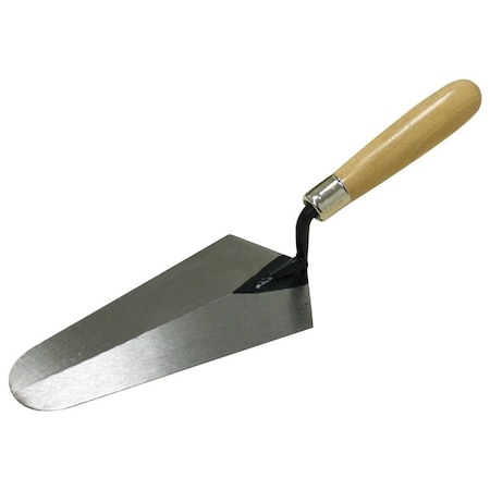 Kraft Tool Kraft Tool 7" x 3-1/4" Hi-Craft Gauge Trowel with Wood Handle HC443
