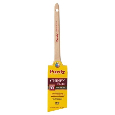 Purdy Chinex Dale 144080920 Trim Brush, Nylon Bristle, Rat Tail Handle 144580920