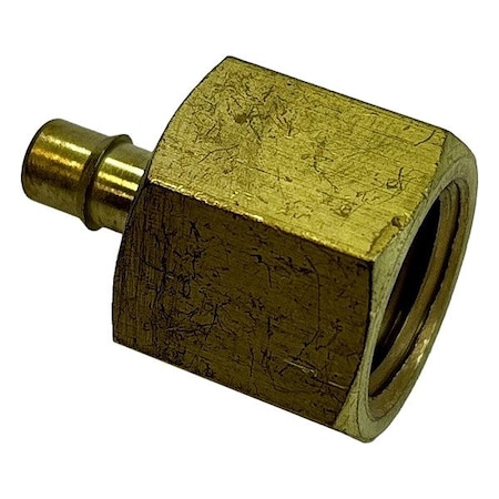 Mem-Co Mini Barbed Fitting Adapter, 1.5" L 3/4FB5