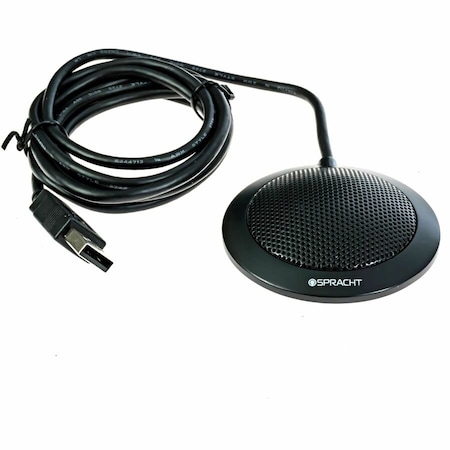 Spracht DESKTOP OR TRAVEL MICROPHONE WITH USB CONNECTIVITY. IDEAL FOR GROUP OR INDIVIDUA MIC2010