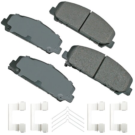 Akebono Street Perf Pad, Asp1286A ASP1286A