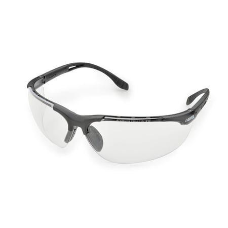 Deltaplus SG-51, Safety Glasses, Anti-Fog, Anti-Static & Anti-Scratch, Clear Lens, Black Frame, Frameless SG-51C-AF