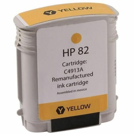 Clover Imaging Group WF Remanufactured High Yield Yellow Wide Format Ink Cartridge WH82Y