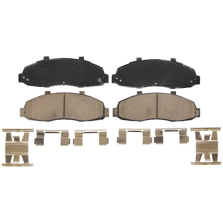 Wagner Brake QuickStop Front Disc Brake Pad Set Ceramic, ZD679