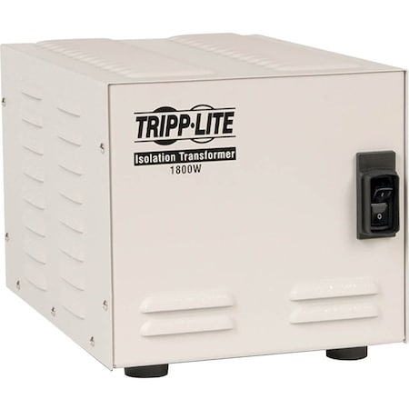 Tripp Lite Isolation Transformer, 1.8 kVA, 120V AC, 120V AC IS1800HG