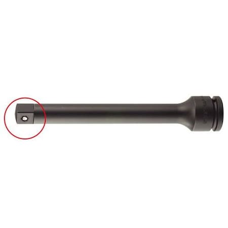 Kt Pro 1/2" Drive Impact Extension Bar with Ball 6" Phosphate Sunk D5420-06P