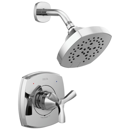 Delta Stryke 14 Series Shower Only, 4.22 in, Lumicoat Chrome T142766-PR