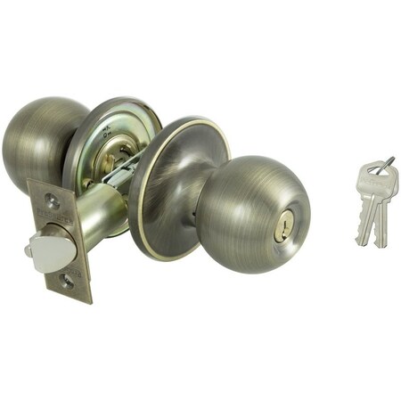Prosource Entry Knob, Brass, KW1, KA3 Keyway, 3 Grade T3800V-PS