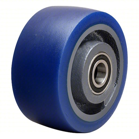 Hamilton Caster Wheel, 4"dia, 600 lb, Blue W-420-SPB-1/2
