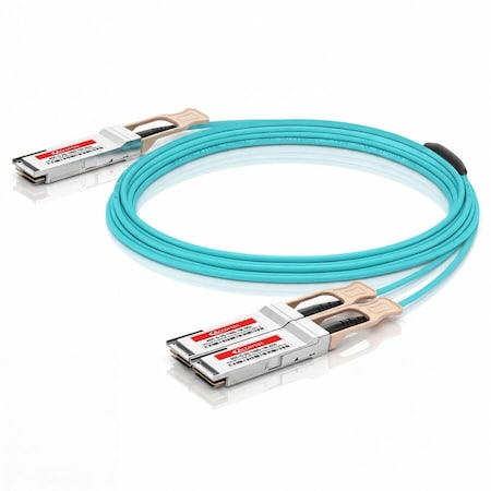 Accortec 100GBE QSFP TO 2X 50GBE QSFP ACTIVE OPTICAL CABLE ARISTA COMPATIBLE- 1M AOC-Q-2Q-100G-1M-ACC