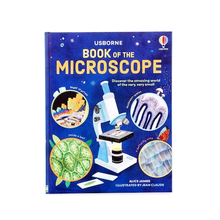 Amscope Book of the Microscope by Alice James: A Practical Introduction with Projects and Activities BK-BOTM
