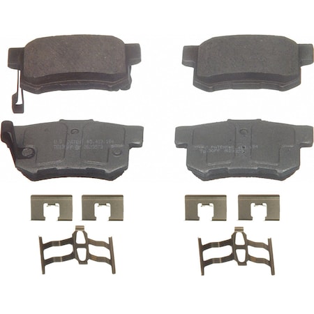 Wagner Brakes Disc Brake Pad Set-QC536 QC536