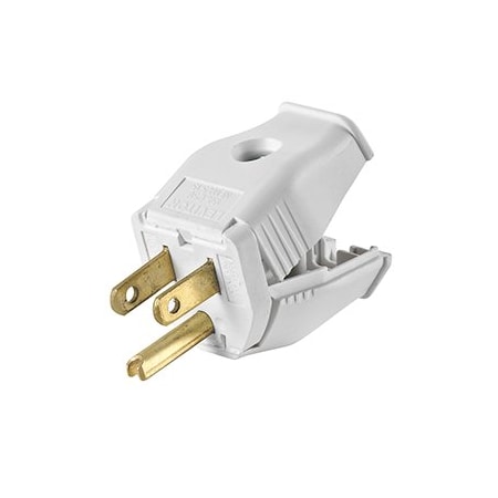 Leviton Plug 15 Amp, 125 Volt 3W101-WH