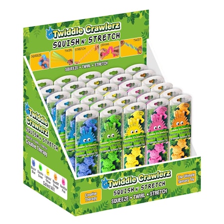 Zorbitz Twiddle Squish N Stretch Sensory Toy Assorted 2639