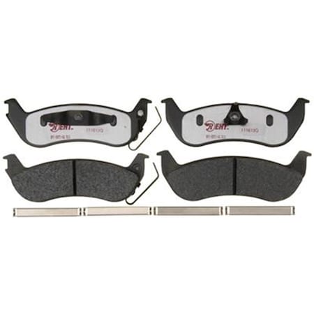 R/M Brakes RM Brakes EHT932H Brake Pad Set R53-EHT932H