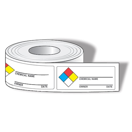 Accuform NFPA DIAMOND IDENTIFIER ROLL LABELS LZN602EV
