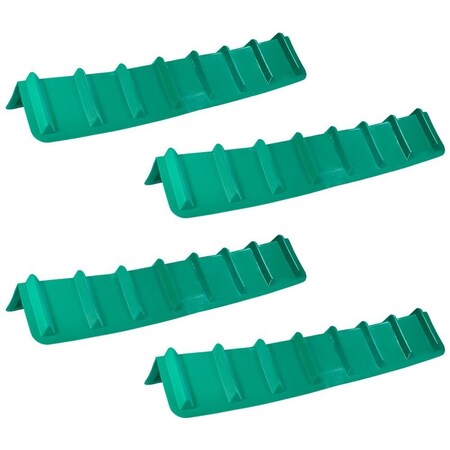 Mytee Products 4Pk 8inx8inx48in Flatbed Corner Protector V Edge Guard for Ratchet & Winch Straps, 4PK PCPVB48Gx4