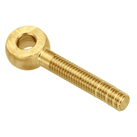 Ampg Fixed Rod End, Brass, Plain, 12 mm OD ZEBM5X50-BR