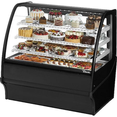 True Refrigeration Refrigerated Merchandiser, 49 1/8 in H TDM-R-48-GE/GE-B-W