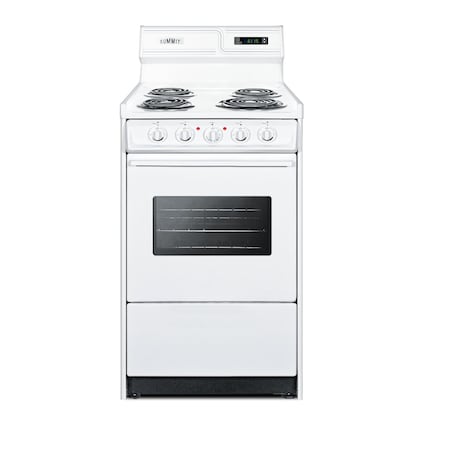 Summit 20in Wide Electric Coil Top Range WEM130KW