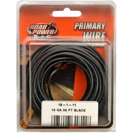 Southwire 55667333 33 ft. 18 Gauge Primary Wire Black 115658