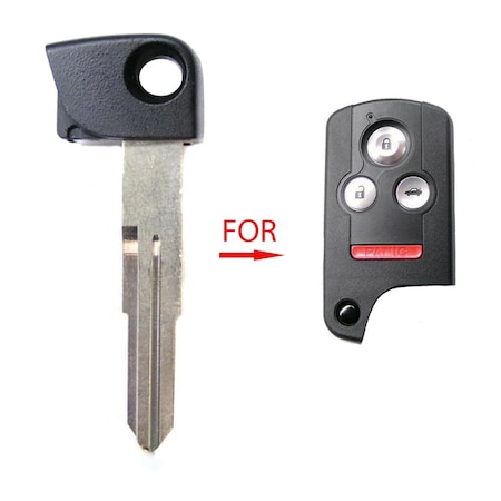 Aks Keys 2005 - 2013 Acura RL Emergency Key BL-HONDA-03