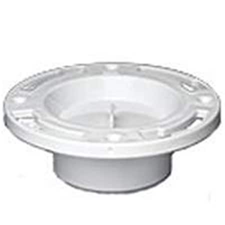Oatey 43505 Closet Flange With T Cap  3 x 4 6842652