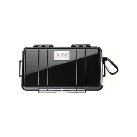 Pelican Products Pelican 1060 Watertight Micro Case With Liner 9-3/8" x 5-9/16" x 2-5/8", Black 1060-025-110
