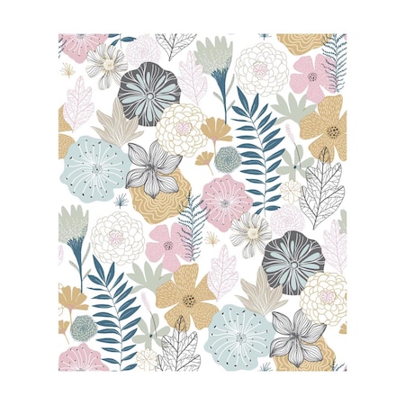 Roommates 20.5 in. W X 198 in. L Peel and Stick Wallpaper RMK11328WPZ