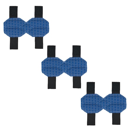 Ergodyne Pad, Microfiber; Foam, PK3 6613