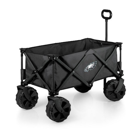 Picnic Time Family Of Brands NFL Philadelphia Eagles - Adventure Wagon Elite All-Terrain Portable Utility Wagon 741-85-679-244-2