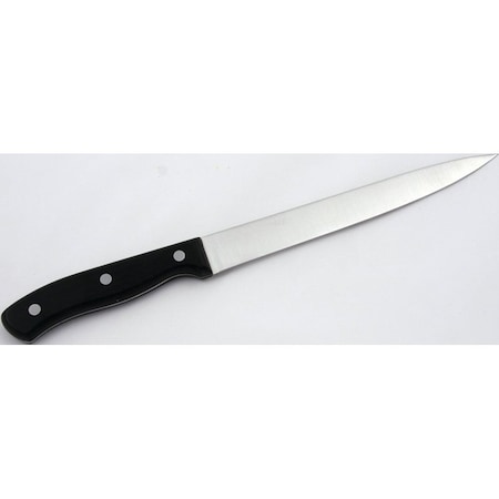 Chef Craft SELECT Series Carving Knife, 8 in L Blade, Stainless Steel Blade, Polyoxymethylene Handle 21669