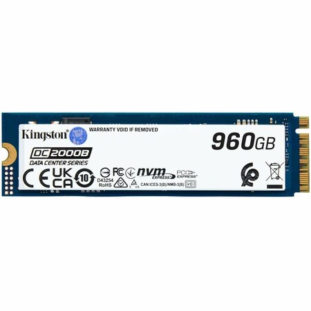 Kingston 960G DC2000B PCIE 4.0 M.2 2280 ENTERPRISE SSD SEDC2000BM8/960G