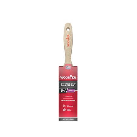 Wooster 5222 1.5 in. Silver Tip Varnish Brush 71497163905