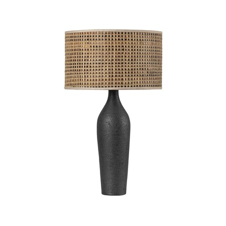 Hudson Valley Lighting Wingdale 1 Light Table Lamp 17 In. Aged Brass/Ceramic Black Ash L1029-AGB/CBA