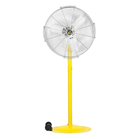 Jan Fan CirculatingFan, 20inDia, Silver, Mobile JF-MAC20-DCS-S