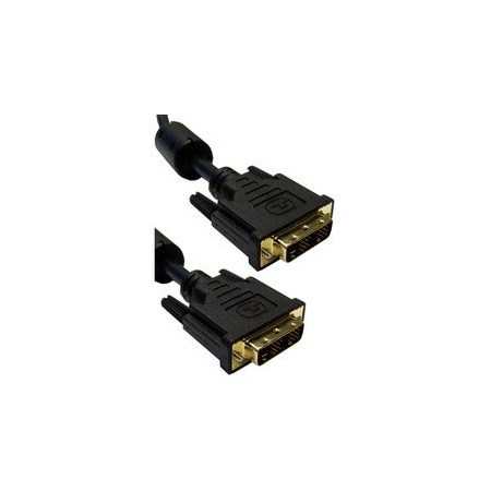 Cable Wholesale DVI-D / DVI-D Single Link Cable with Ferrite, 2 meter (6.6 foot) 10V1-05302BK-F