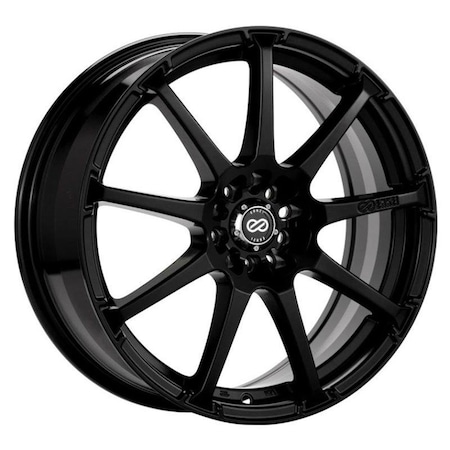 Payasadas EDR9 17 x 7 in. 5 x 100-114.3 Bolt Pattern 45 mm Offset 72.6 Bore Diameter Black Wheel PA2032848